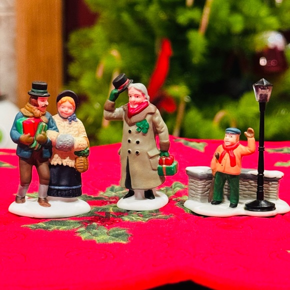 Department 56 Other - Dept 56 Heritage Village A Christmas Carol Morning 55883 Set of 3 Original Box